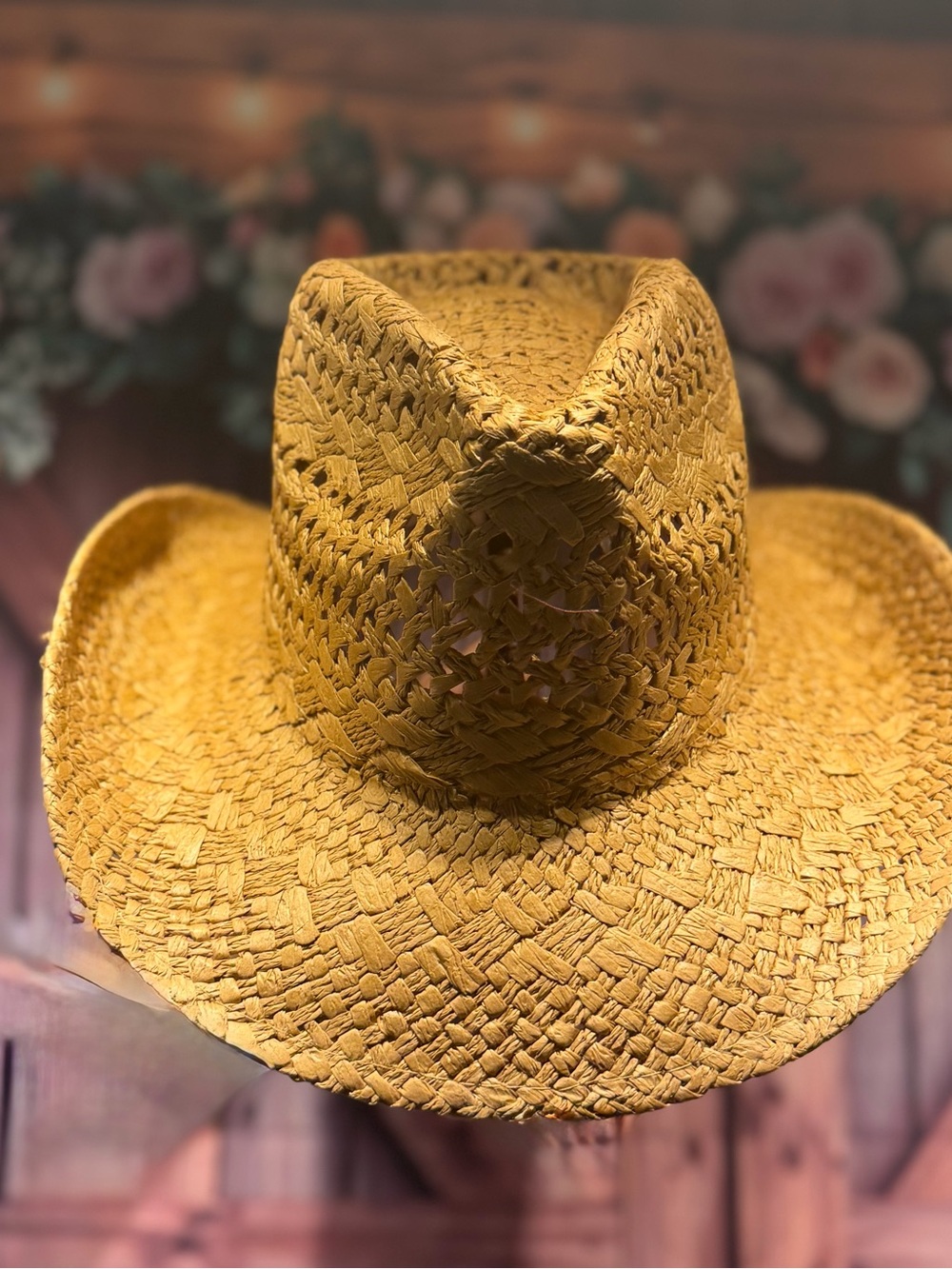 Straw Cowboy Hat 🤠 lightweight